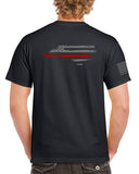 North Carolina Thin Red Line Short Sleeve Shirt