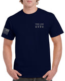 North Carolina Thin Red Line Short Sleeve Shirt