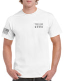 Halligan Tool Firefighter USA Flag Short Sleeve Shirt