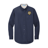 NCAFC Mens and Womens Embroidered Long Sleeve Easy Care Shirt