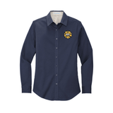 NCAFC Mens and Womens Embroidered Long Sleeve Easy Care Shirt