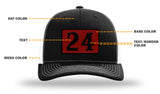 Custom Richardson 112 Old Font Trucker Hat
